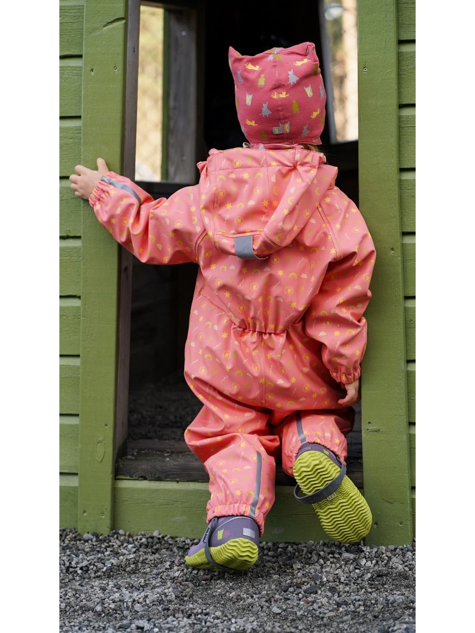 BABYREGNDRESS DUGG - Stokkrose - Image 7