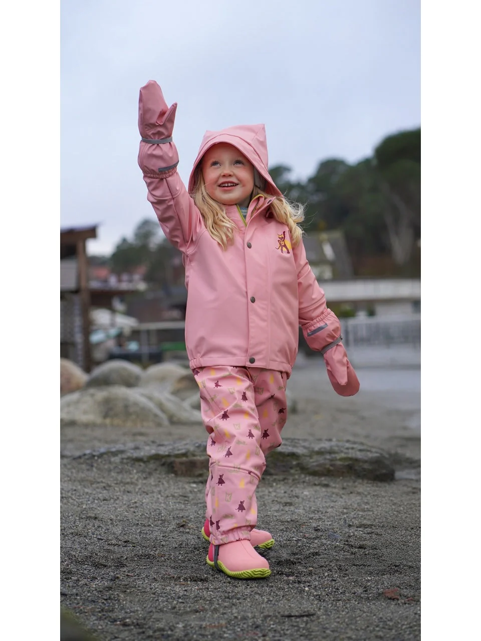 REGNSETT PLASK - Rosa Krystall - Image 3