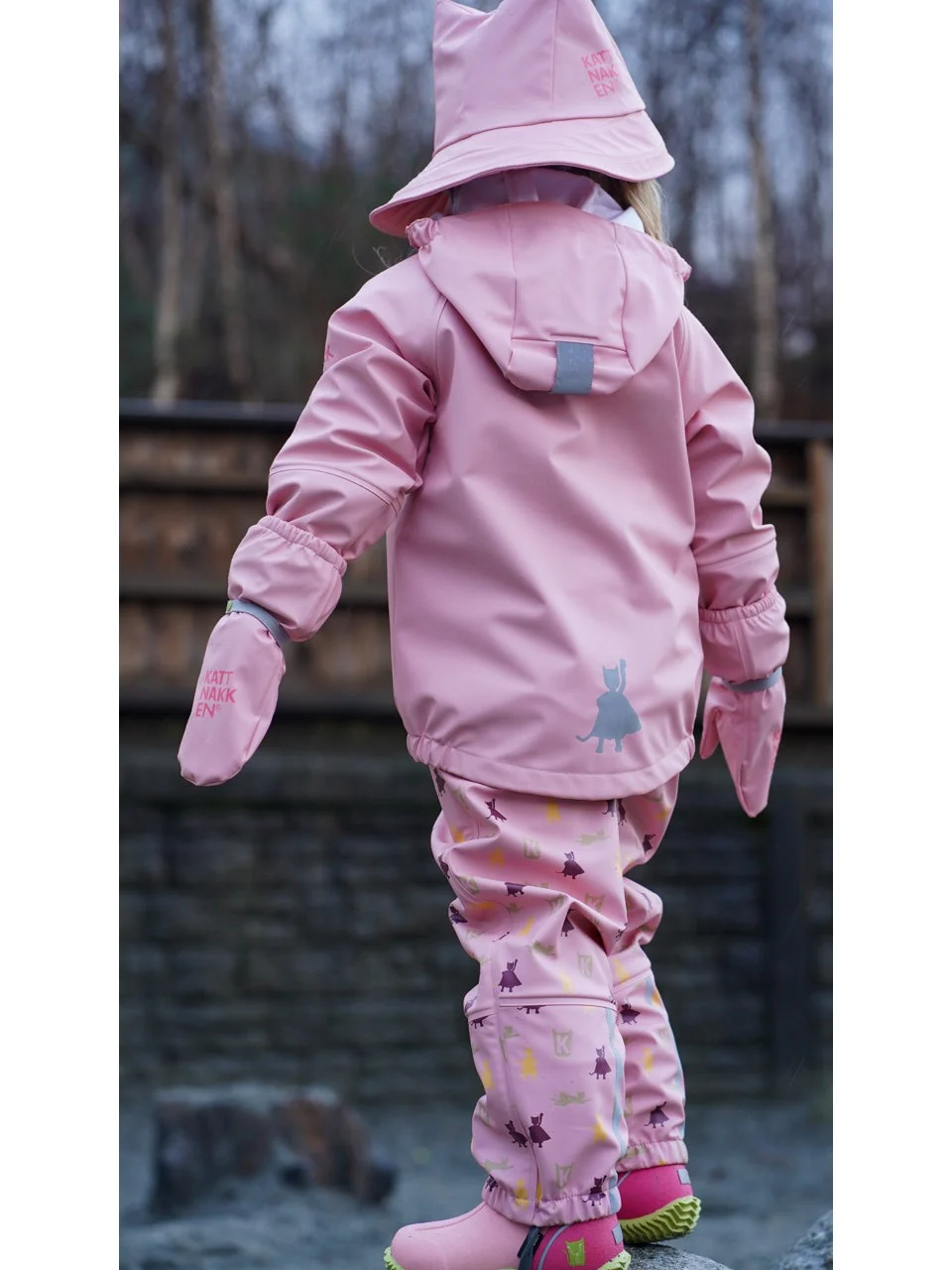 REGNSETT PLASK - Rosa Krystall - Image 5