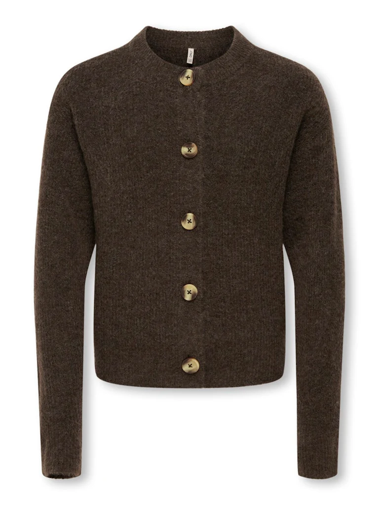 CAMILLA CARDIGAN - Black Coffee