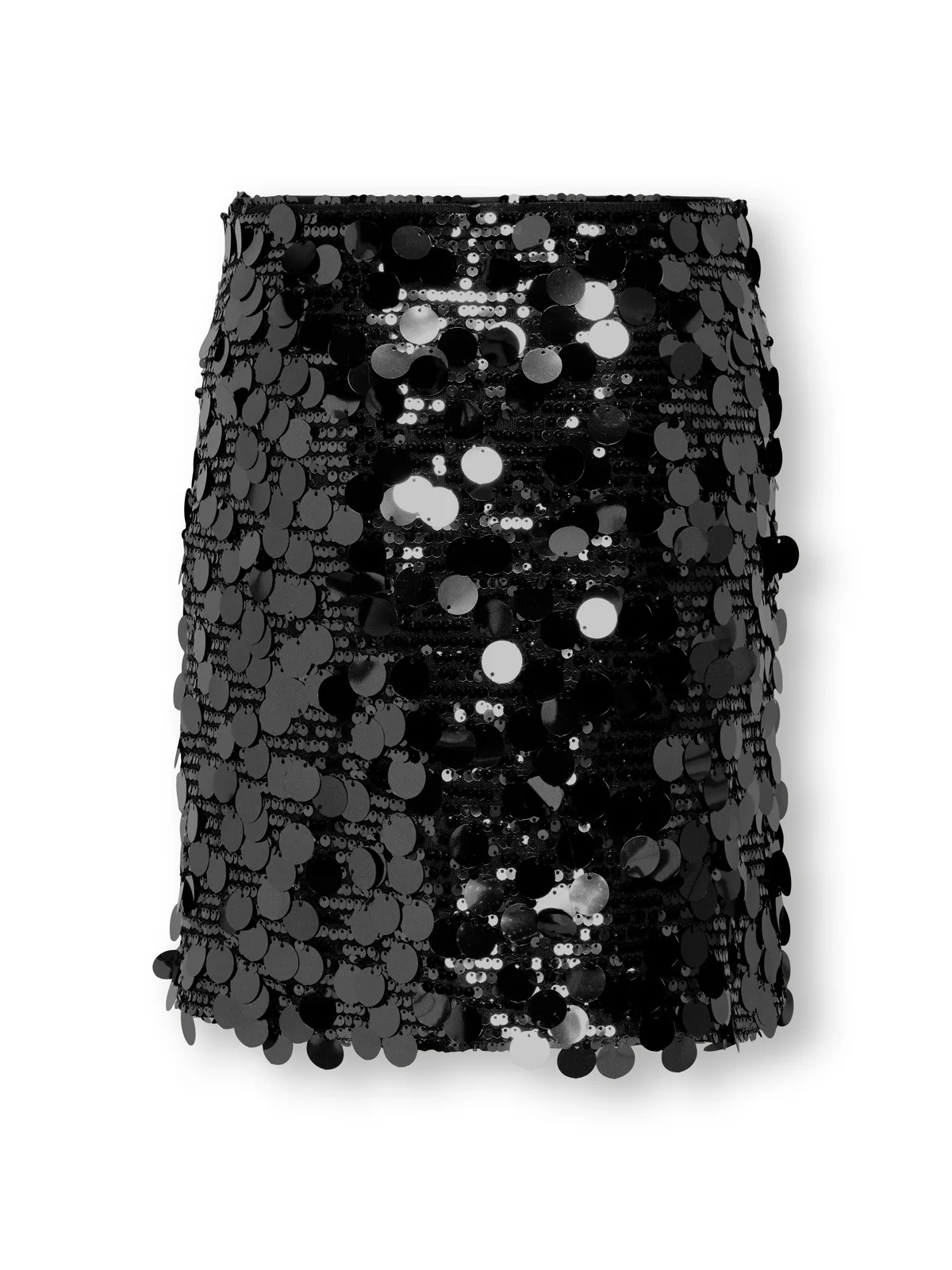 JADEL SEQUINS SKJØRT - Black