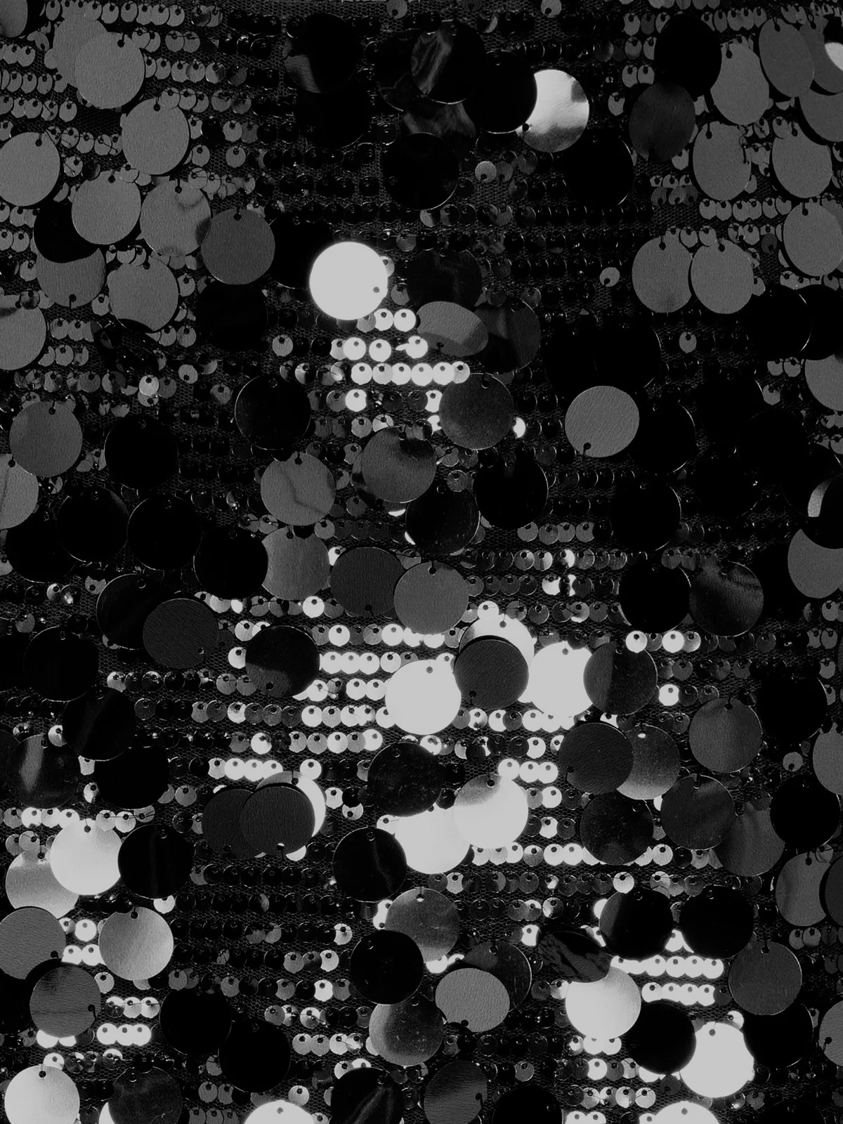 JADEL SEQUINS SKJØRT - Black - Image 2