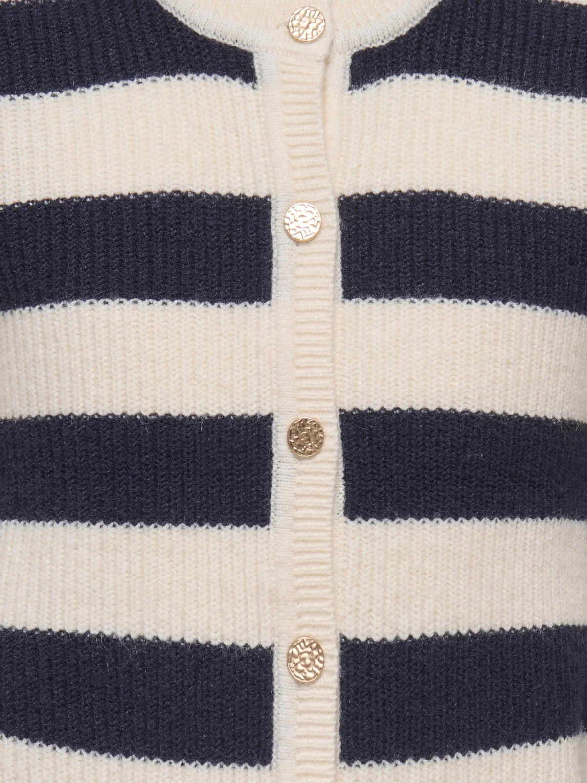 KATIANN LIFE STRIPE CARDIGAN - Whitecap Gray - Image 3