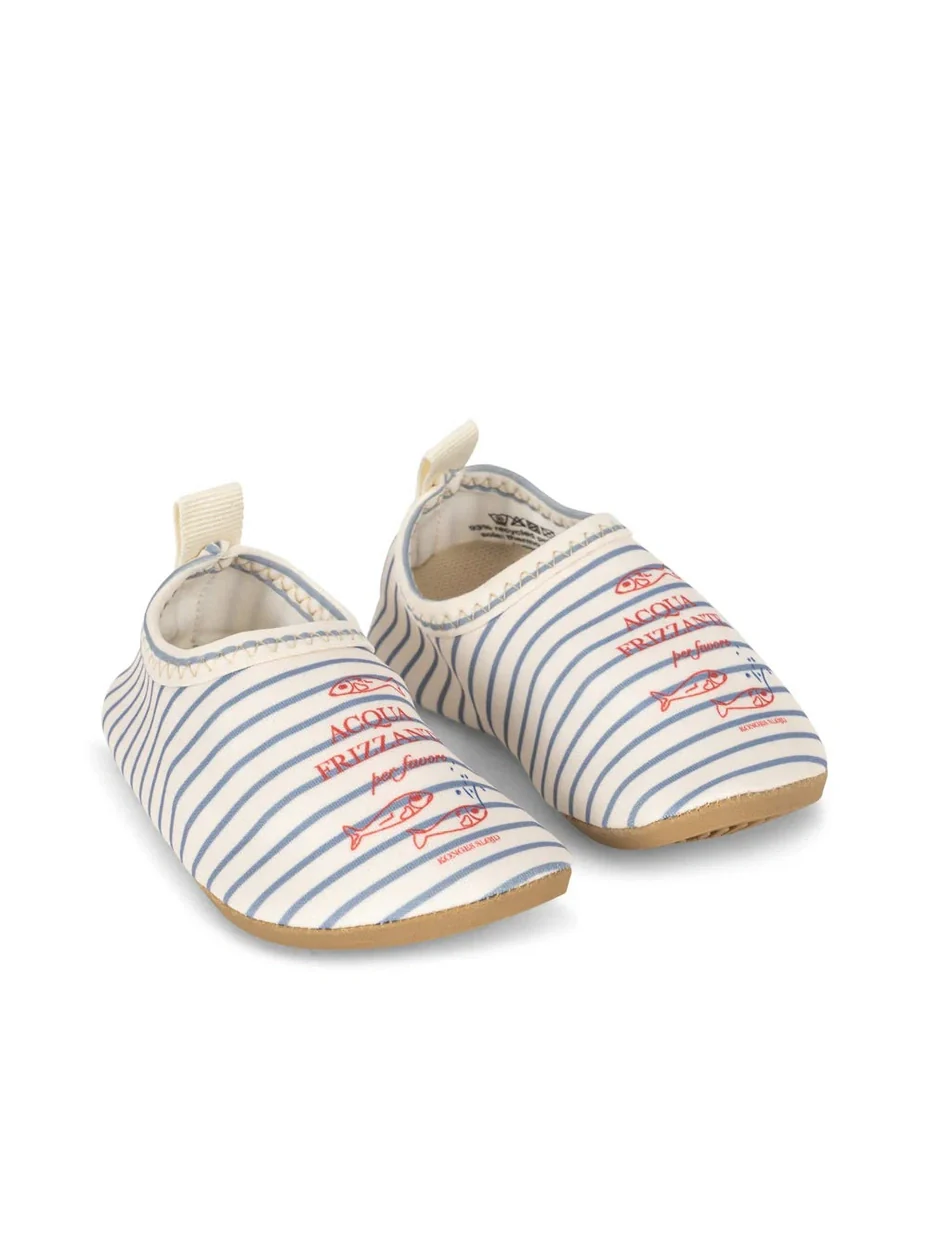 ASTER SWIM SHOES - STRIPE BLUIE