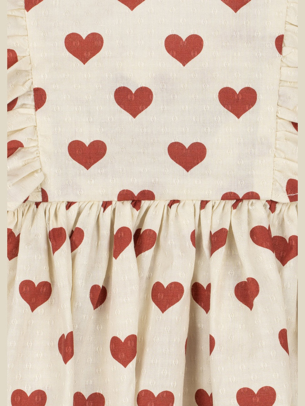 CIANNA BOW KJOLE GOTS - AMOUR ROUGE - Image 5