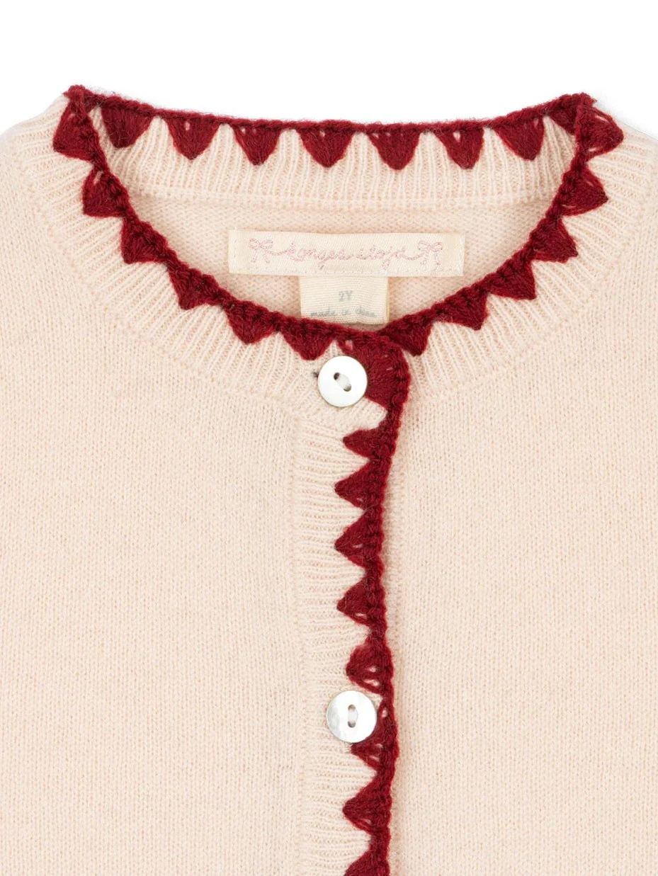 COLLETTE CARDIGAN - Off White - Image 4