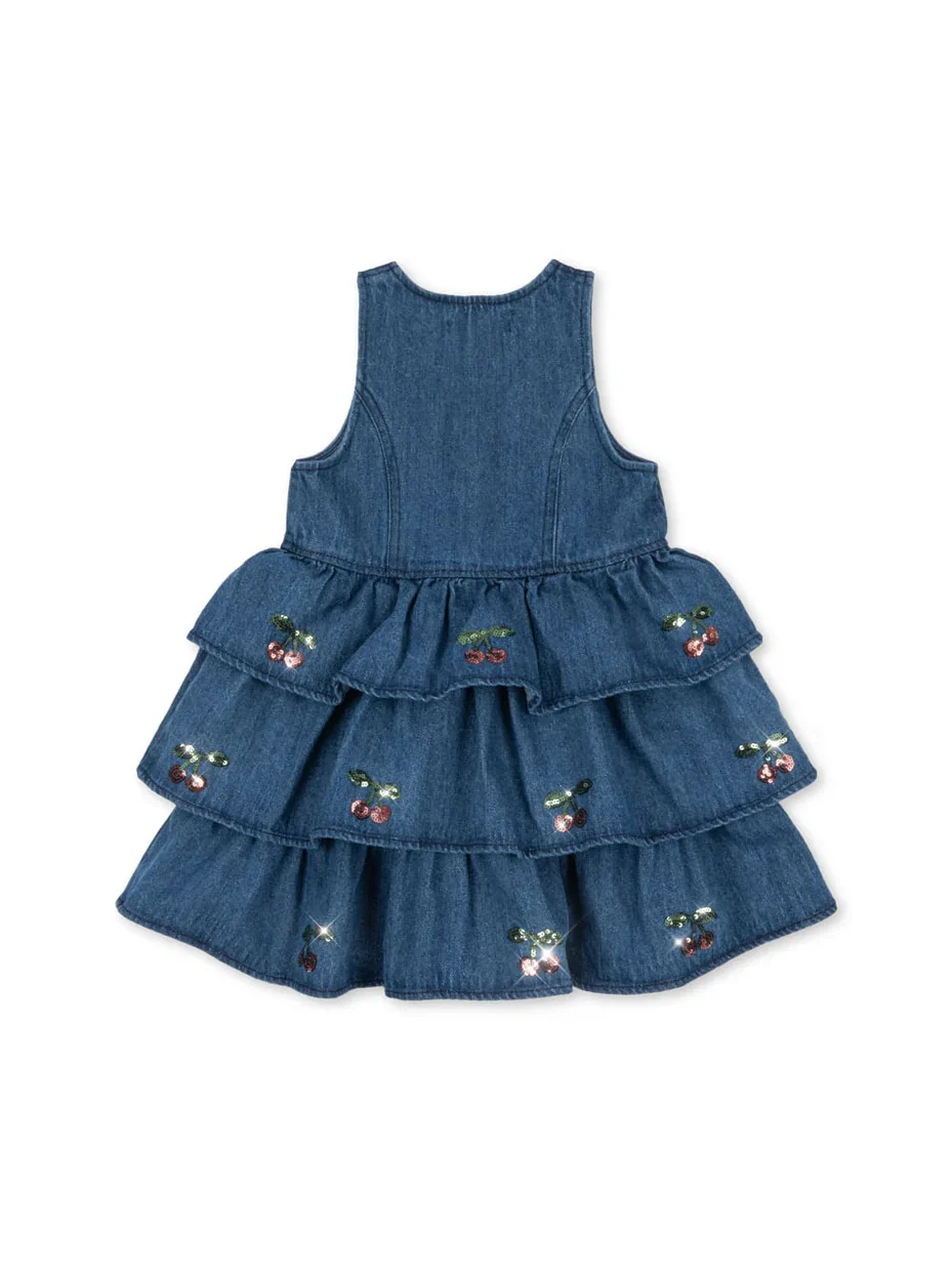 ELBA DRESS GOTS - denim blue - Image 2
