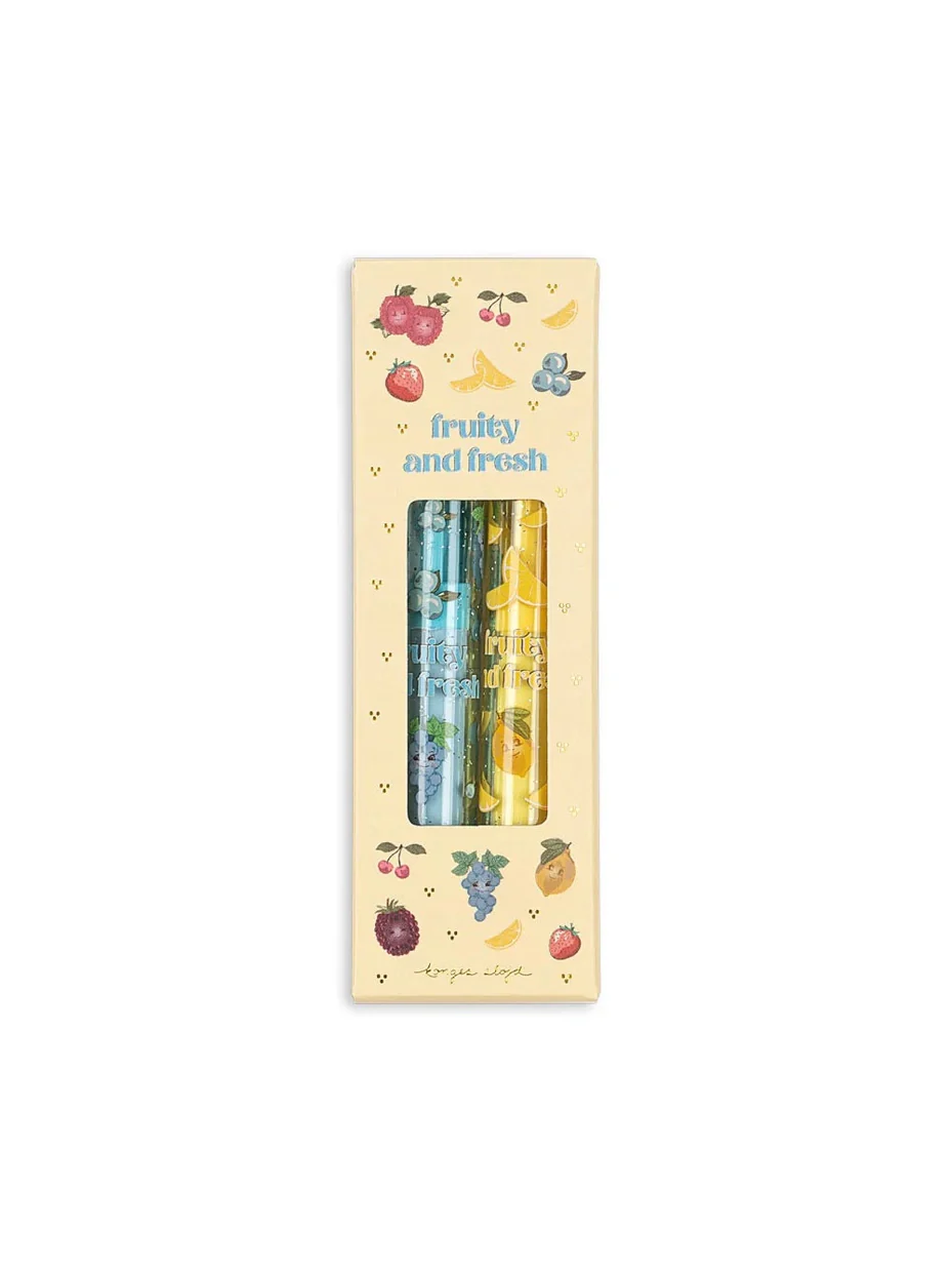 ERASERS WITH SCENT 2 PCS - Lemon