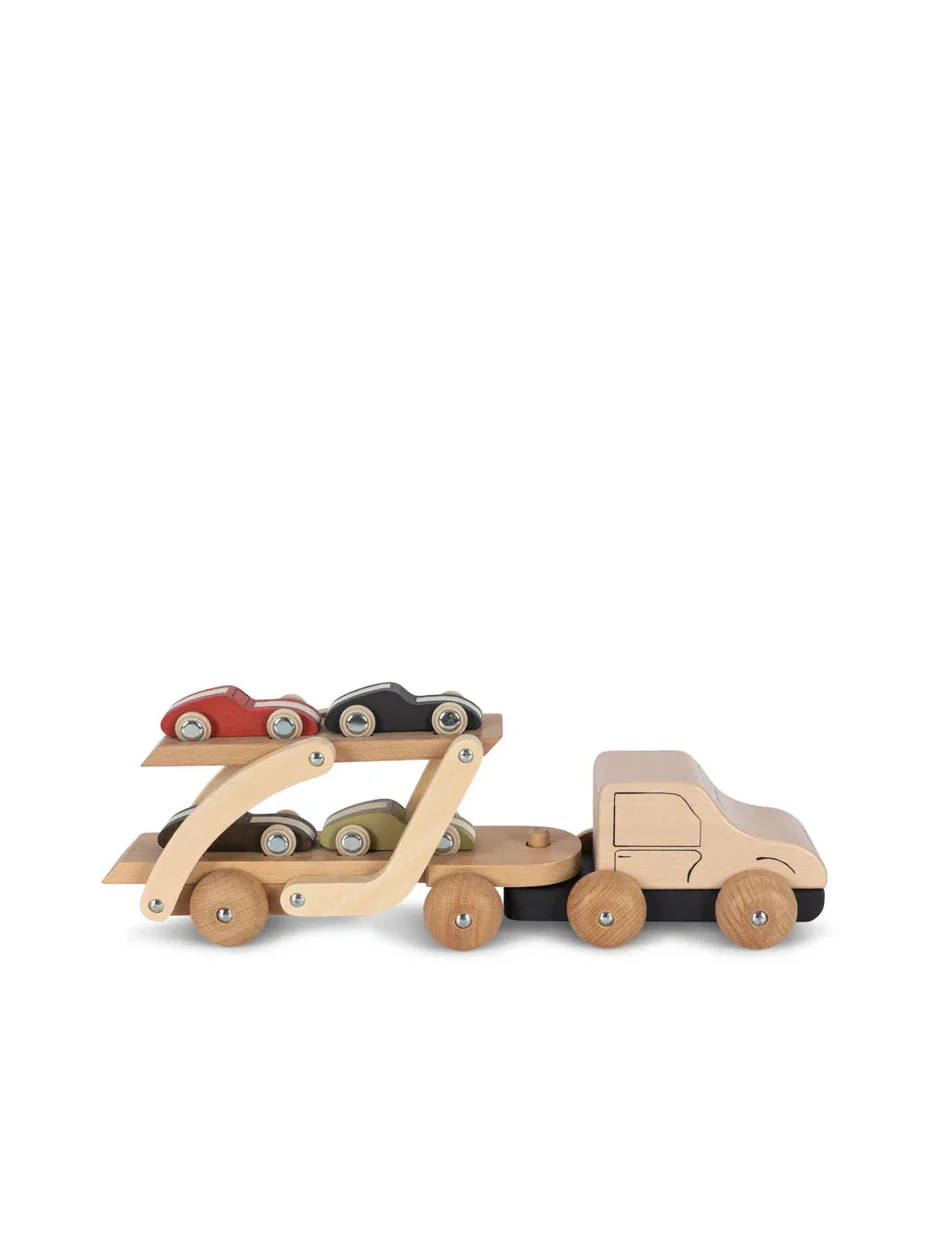WOODEN CAR CARRIER - Multi