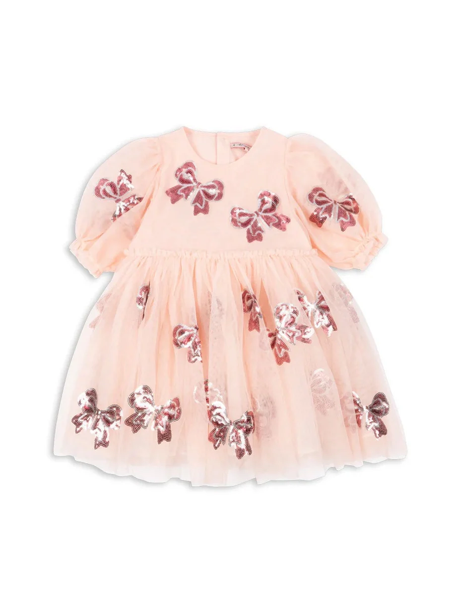YVONNE SLEEVE Kjole - BELLA BOW