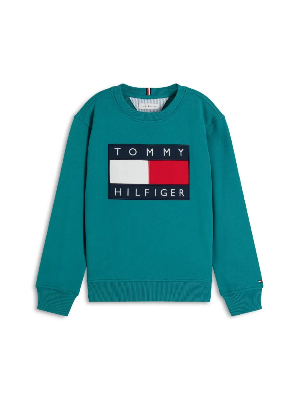 HERITAGE FLAG SWEATSHIRT - FORT GREEN - Image 2