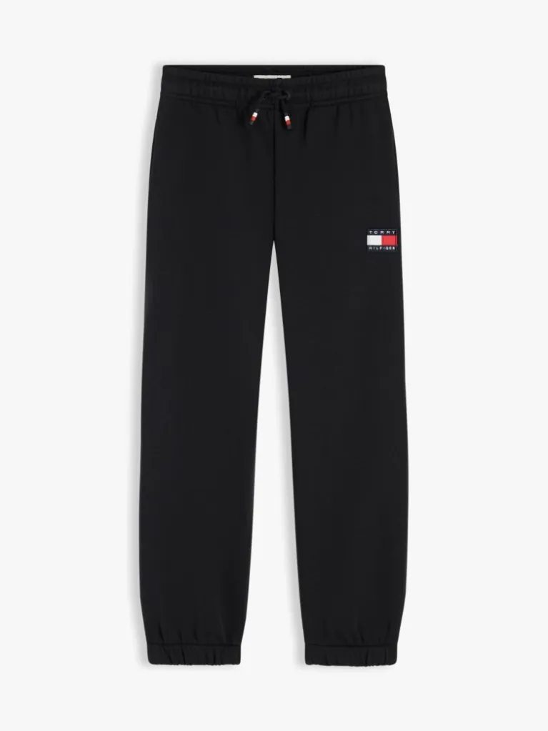 HERITAGE FLAG SWEATPANTS - BLACK