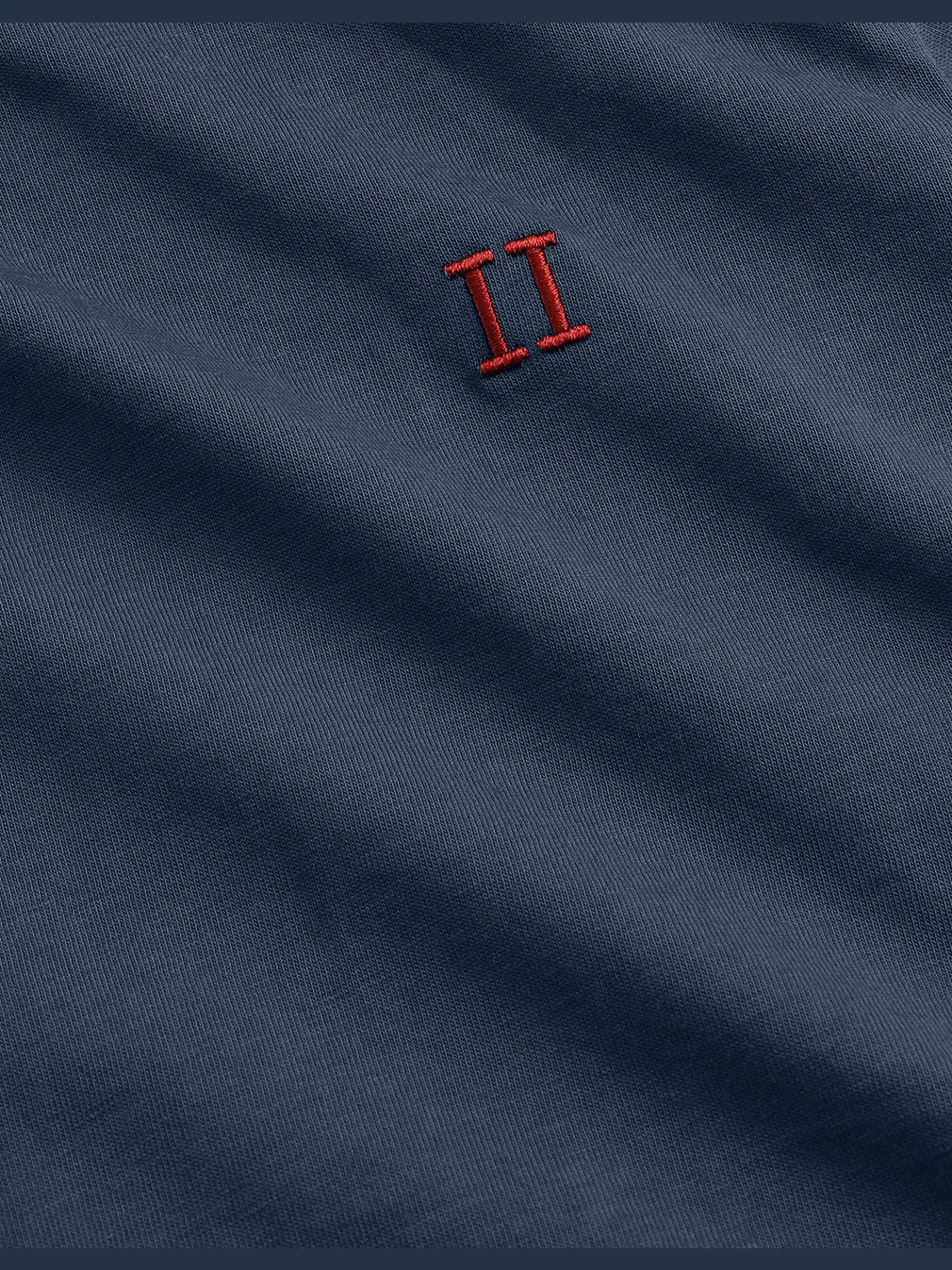 Norregaard Contrast T-SKJORTE - DARK DENIM BLUE - Image 3