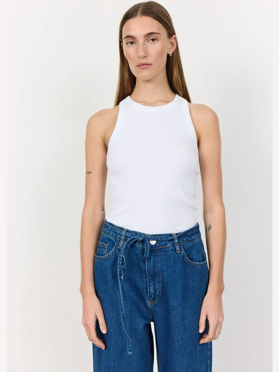 Numbia topp - white
