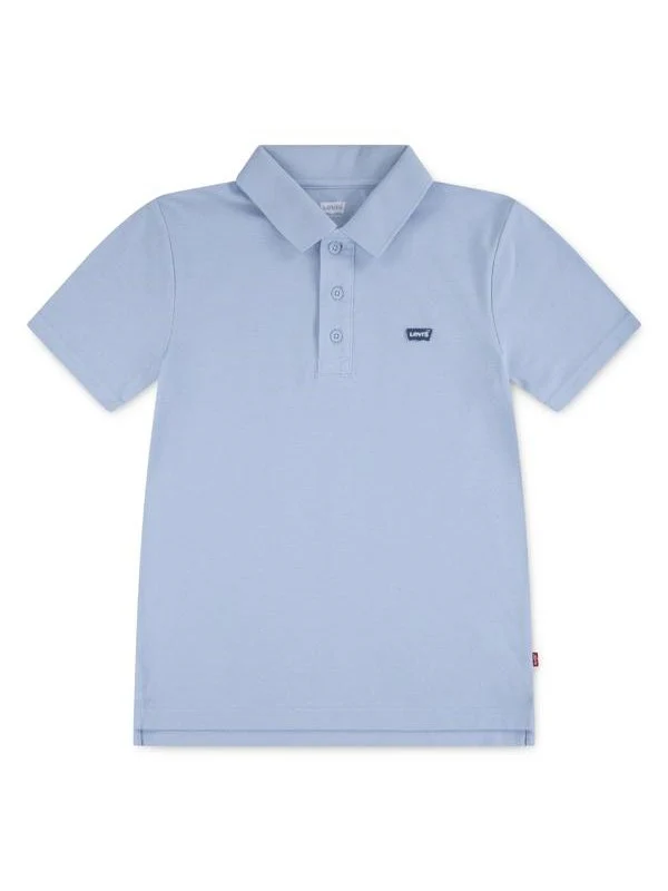 BACK NECK TAPE POLO T-SKJORTE - CHAMBRAY BLUE LEVIS