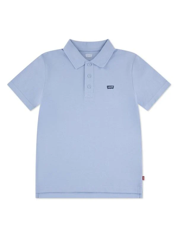 BACK NECK TAPE POLO T-SKJORTE - CHAMBRAY BLUE LEVIS