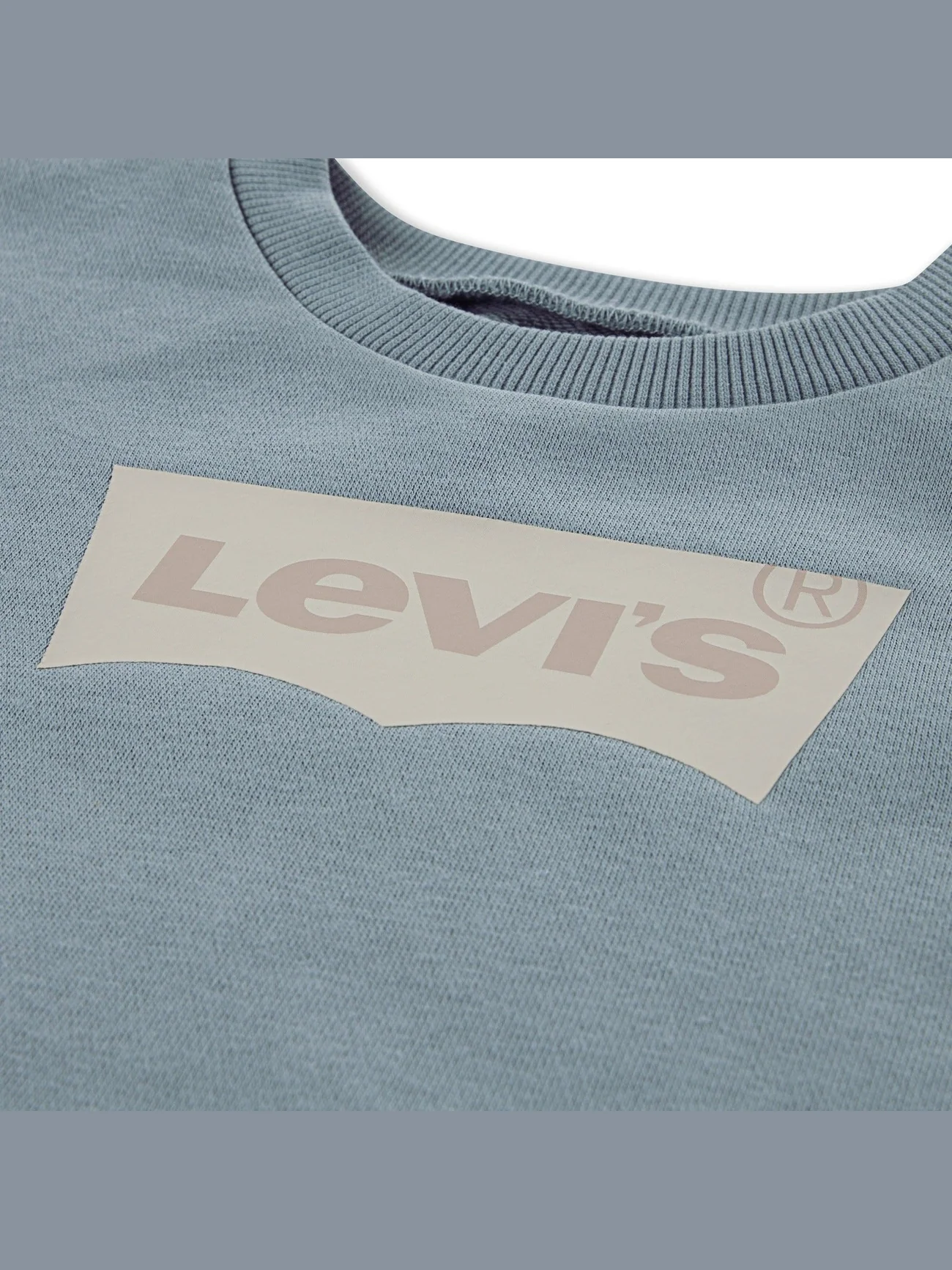 FRENCH TERRY BATWING GENSER - LEAD - Image 3