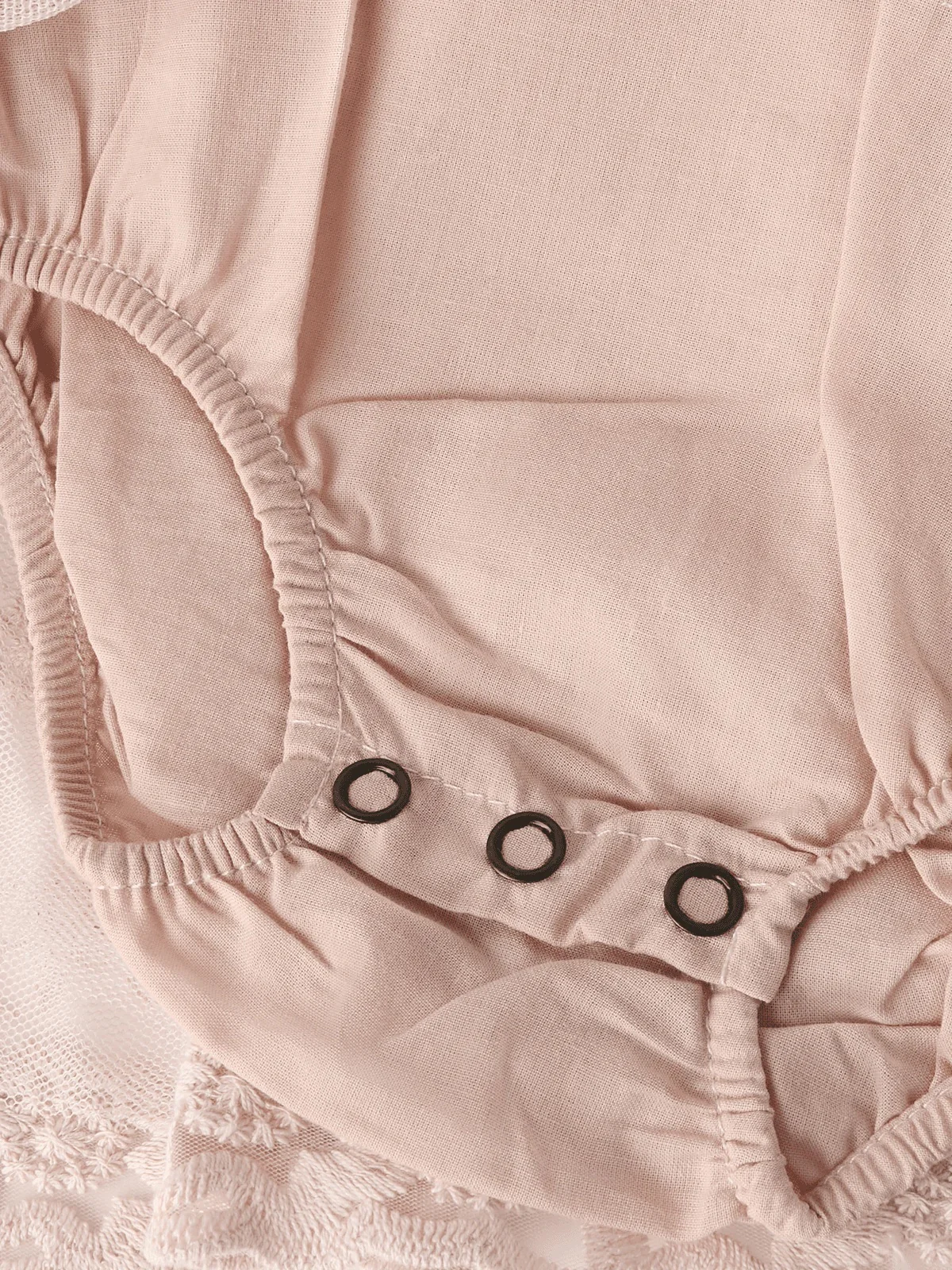 FEYA TULLE BODY KJOLE - Peach Whip - Image 3