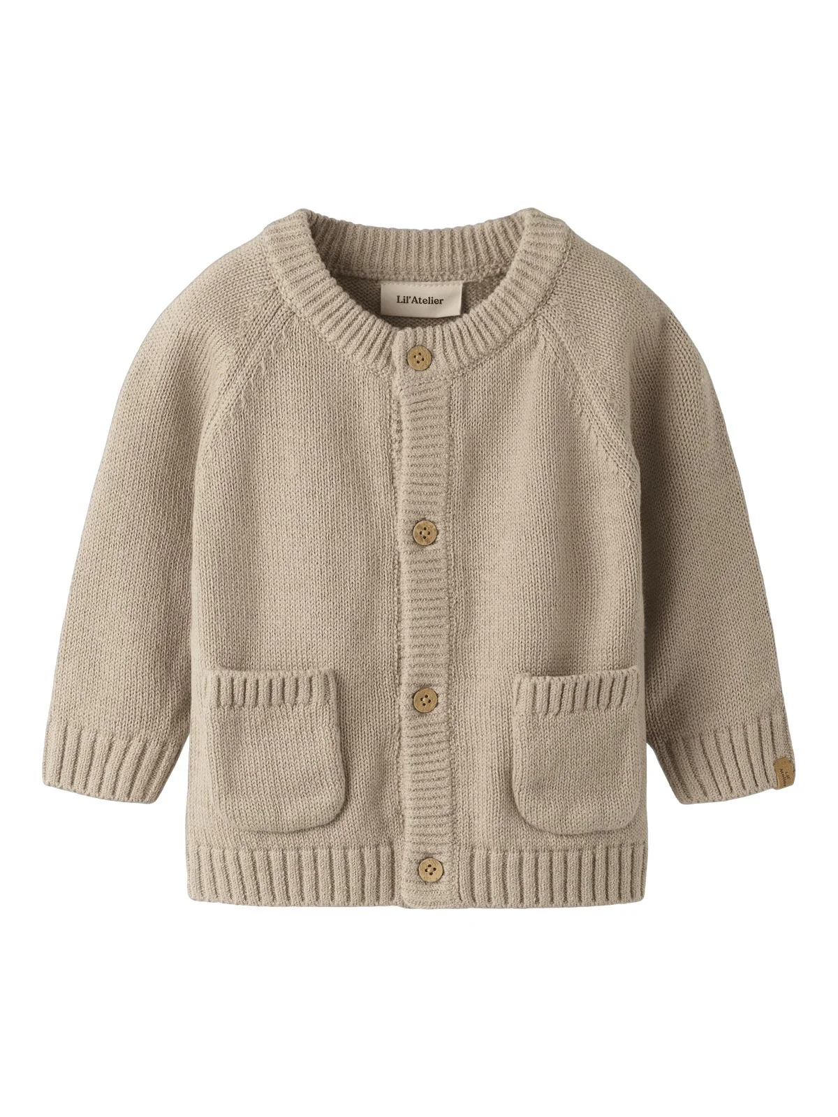 FOGON KNIT CARDIGAN - Oxford Tan
