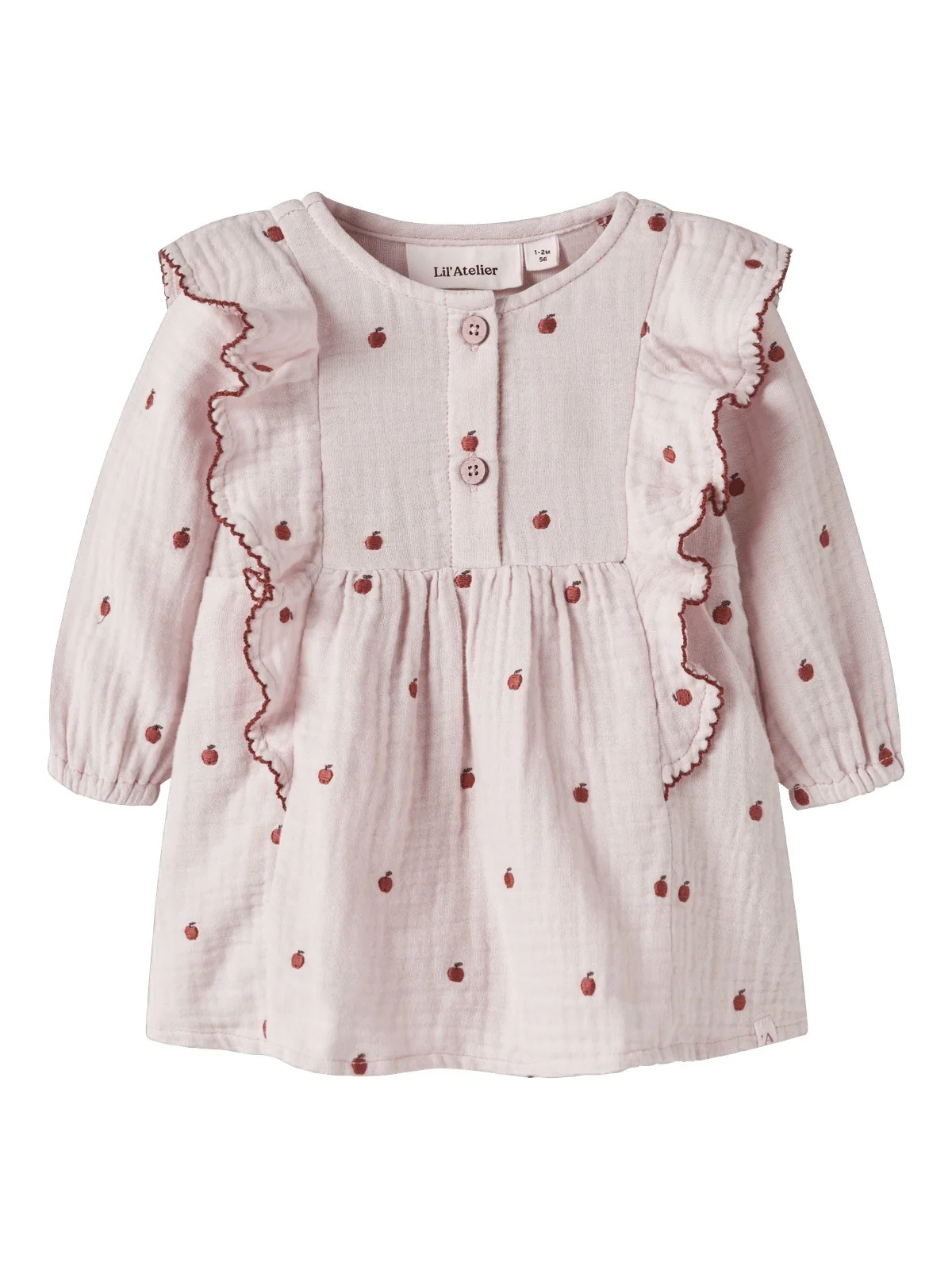 KAMMA LOOSE BODY KJOLE - Hushed Violet