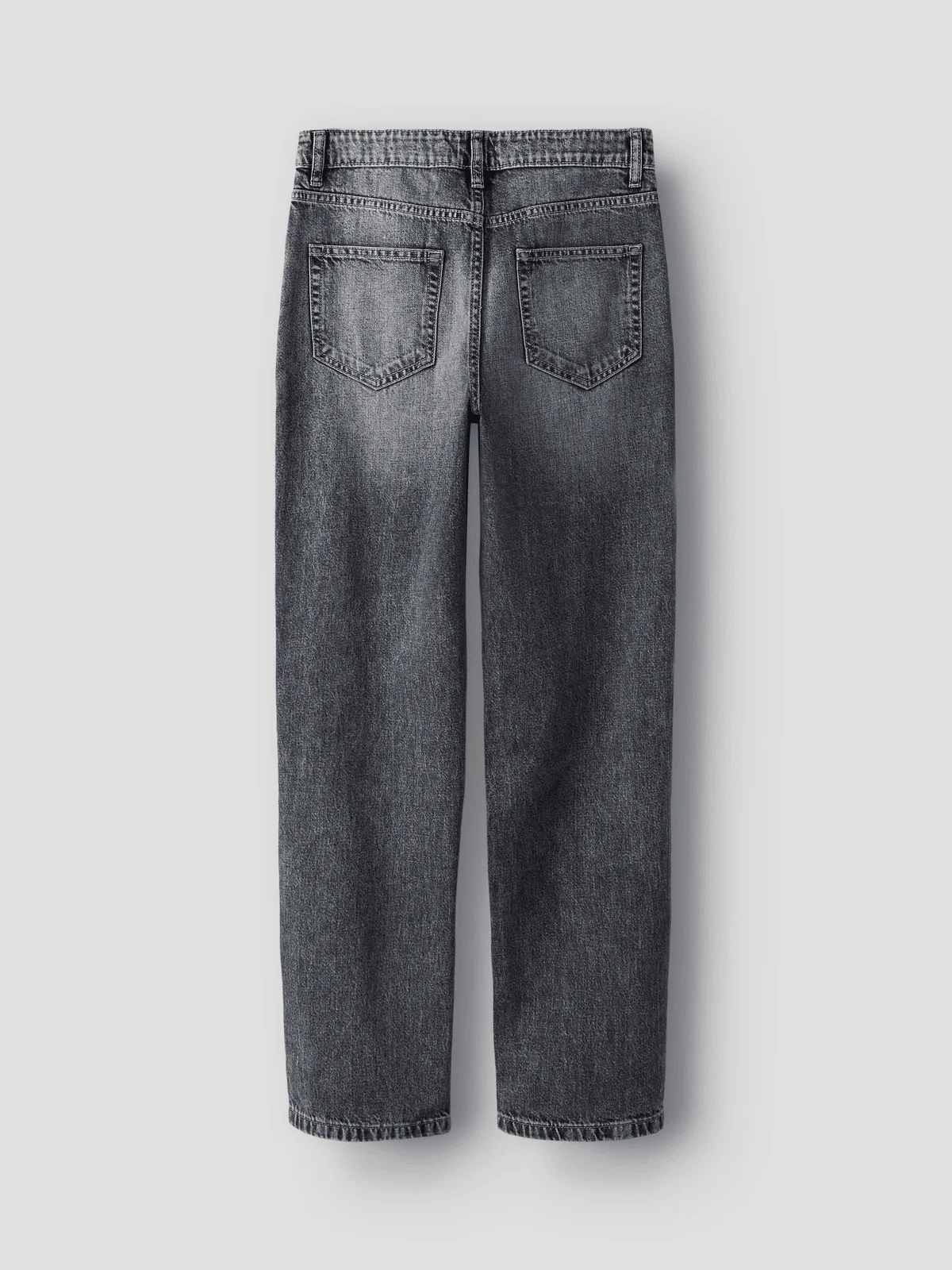 BEX Denim Straight Bukse - Grey Denim - Image 2