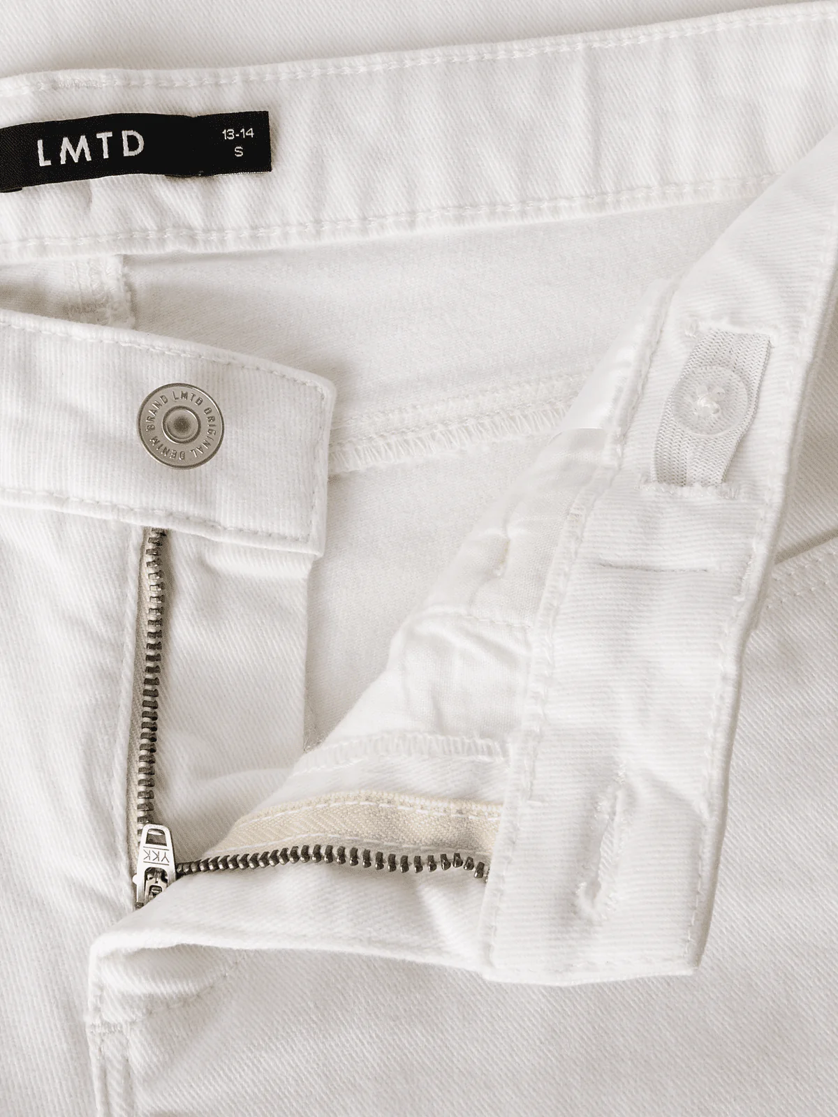BICE FLARED JEANS - Bright White - Image 3