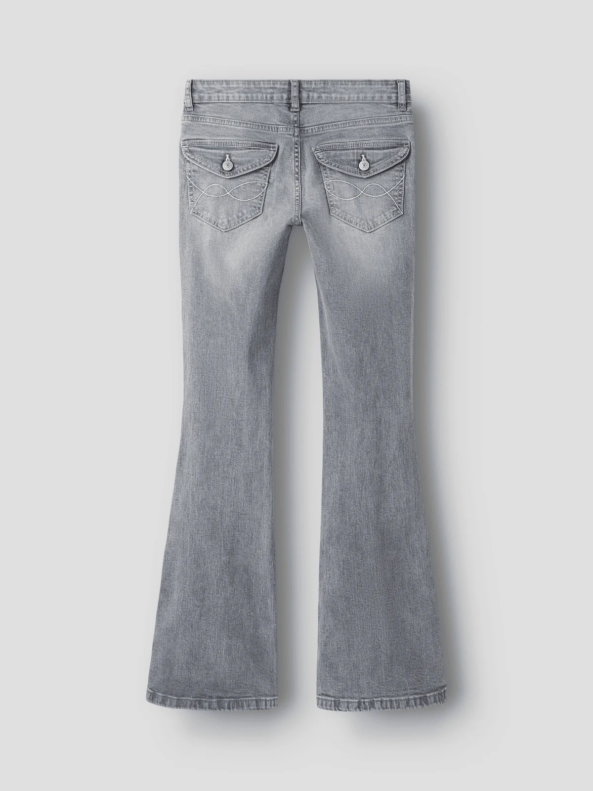 BLIBLING DENIM LW FLARED BUKSE - light grey denim - Image 2