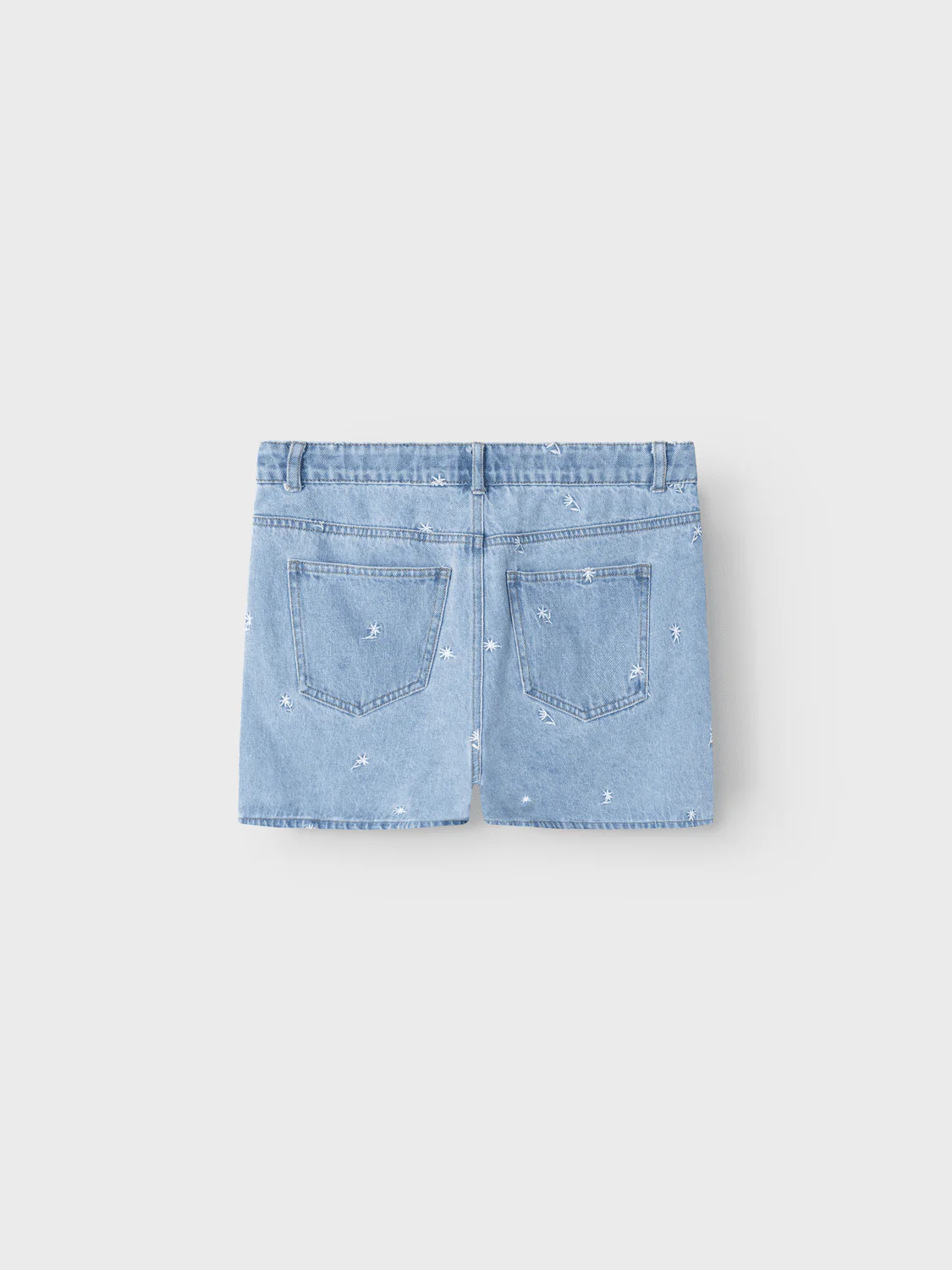 EMBIZZA DNM SHORTS - Light Blue Denim - Image 3