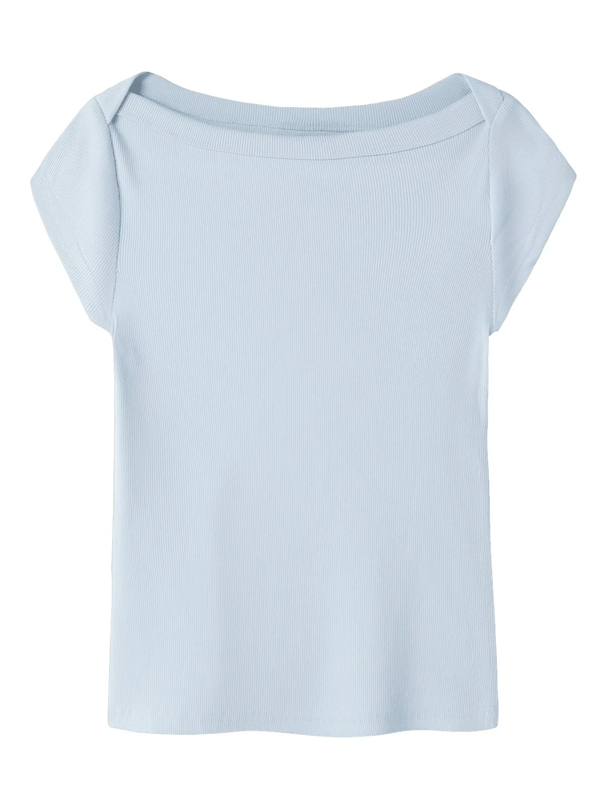 KANA BOATNECK T-SKJORTE - ICE WATER