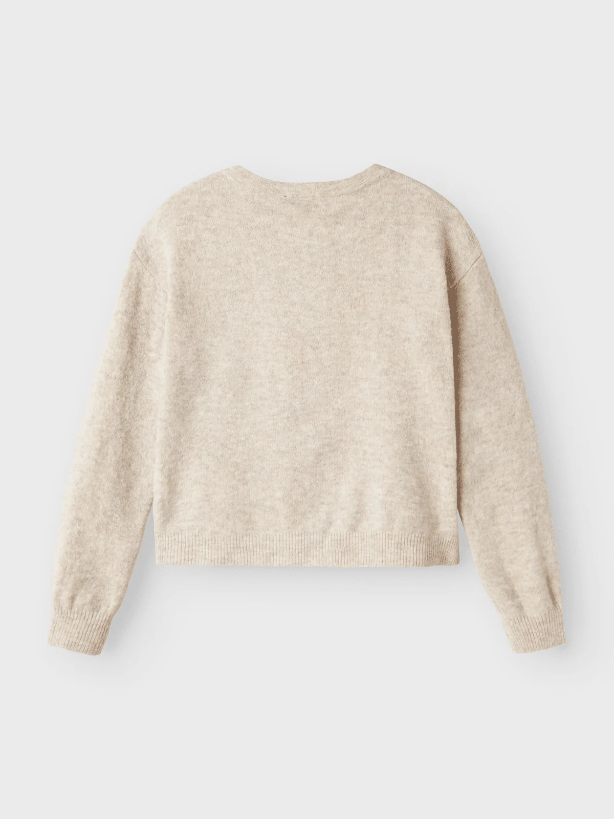 LODET KORT STRIKKET CARDIGAN - Peyote - Image 3