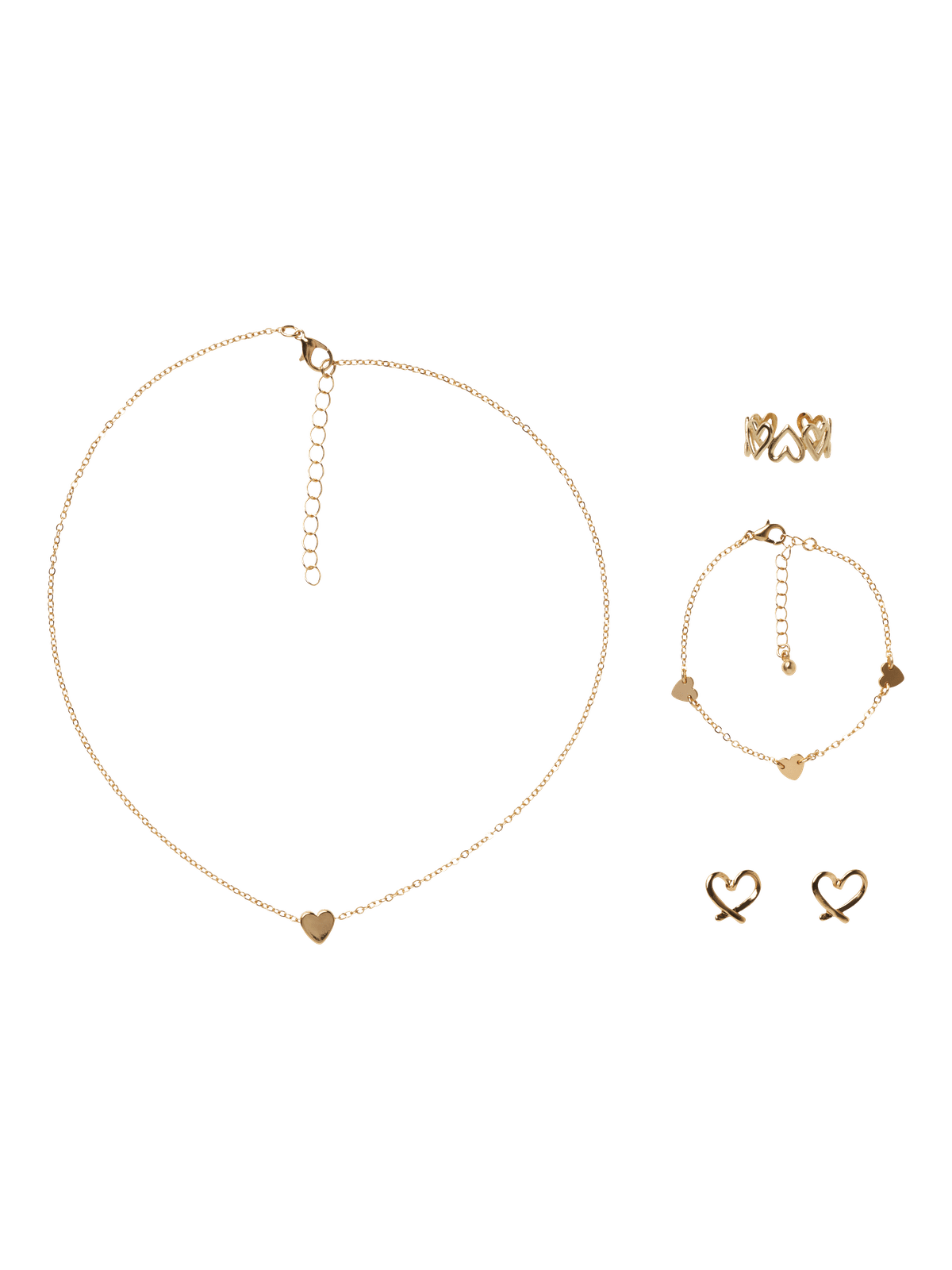 RALOVE JEWELRY SETT - Gold Colour
