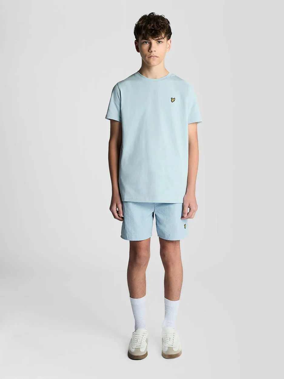 PLAIN BADESHORTS - Opal Blue - Image 3