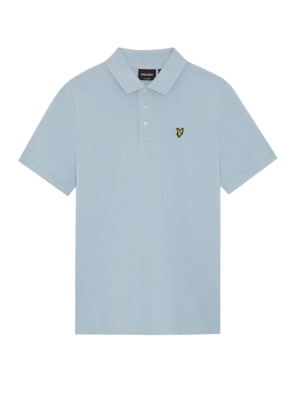 PLAIN POLO T-SKJORTE - W596 Opal Blue