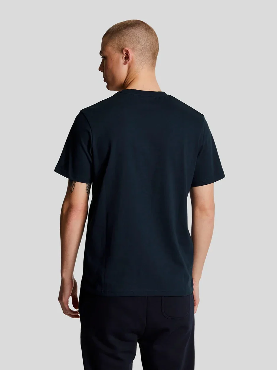 Plain t-skjorte - navy - Image 5
