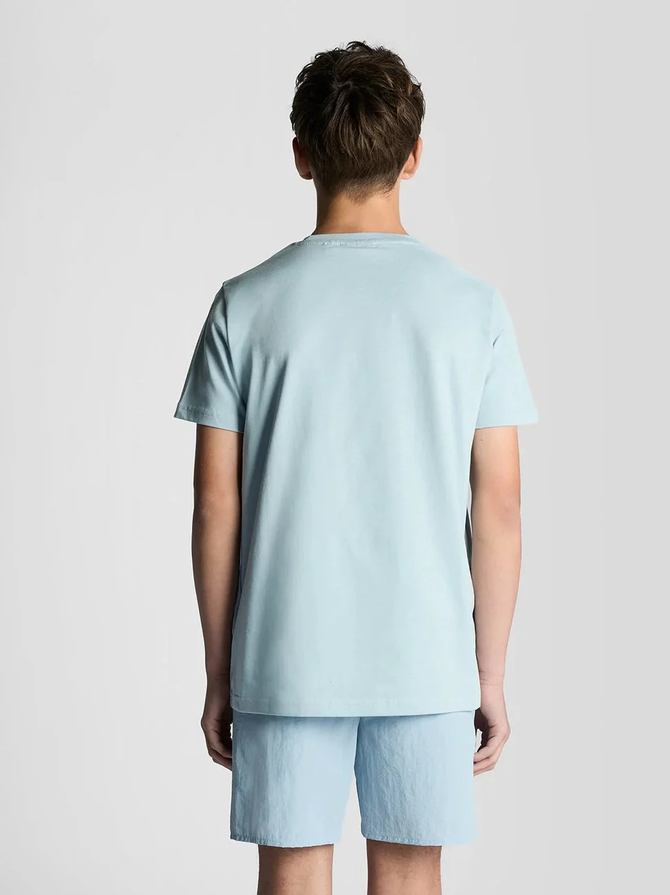 PLAIN T-SKJORTE - Opal Blue - Image 3