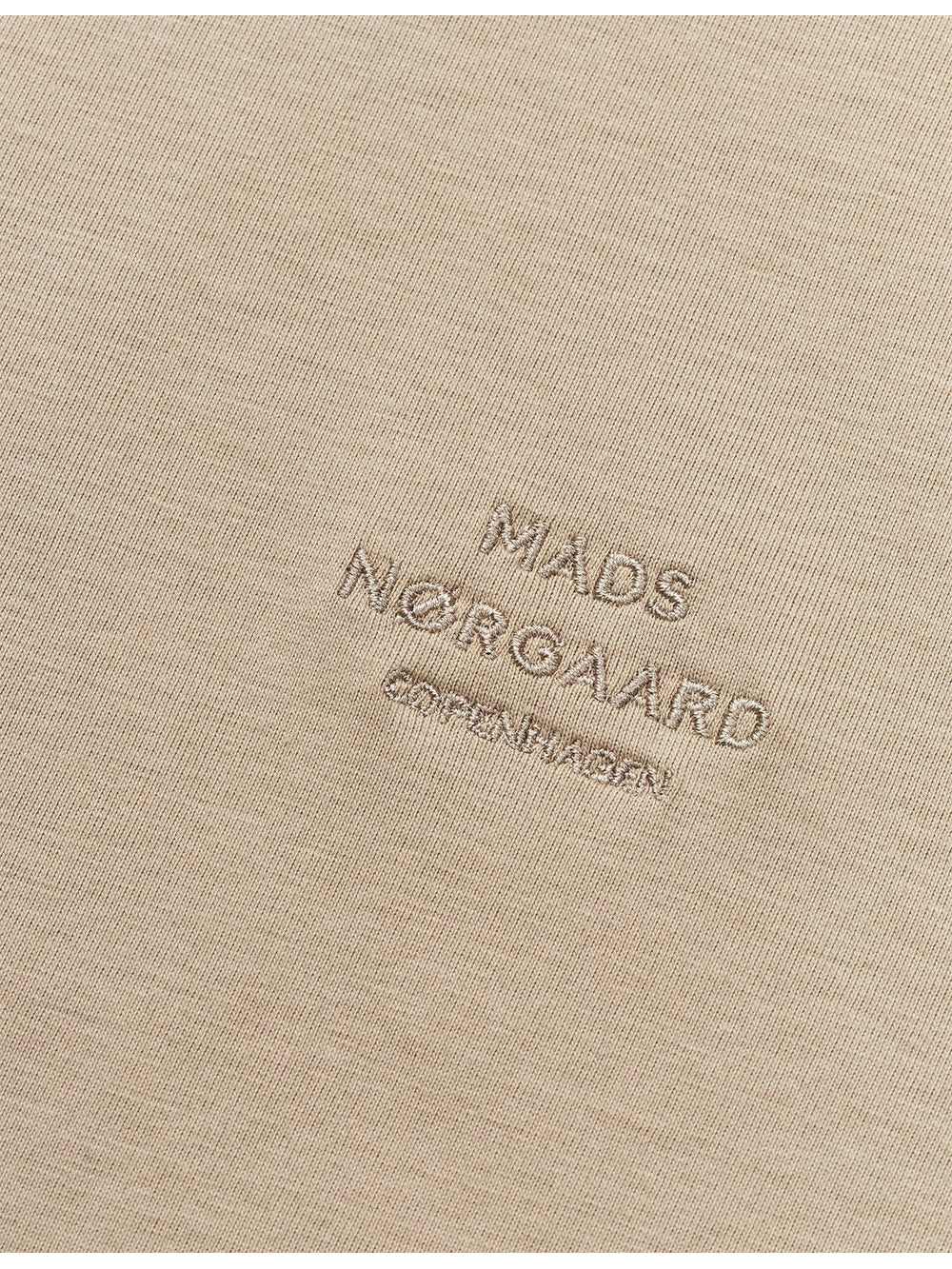 Cotton jersey frode logo t-skjorte - plaza taupe - Image 2