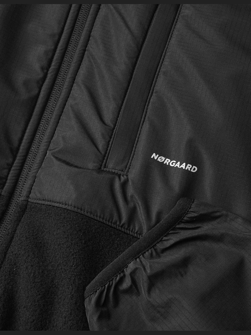Soft fleece jakke - black - Image 2