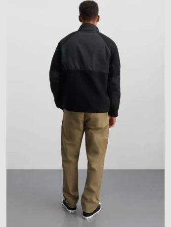 Soft fleece jakke - black - Image 5