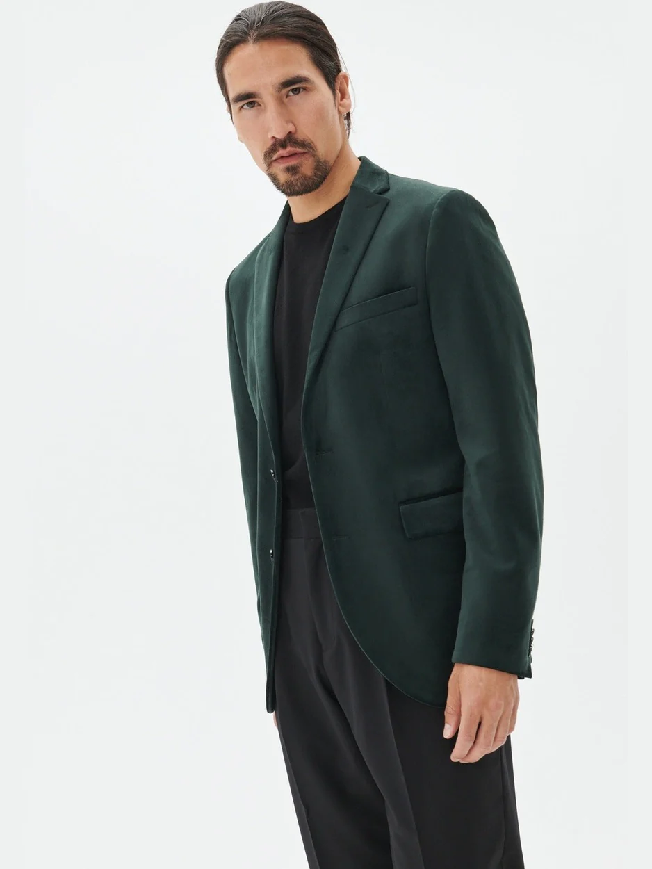 George velour blazer - scarab - Image 5
