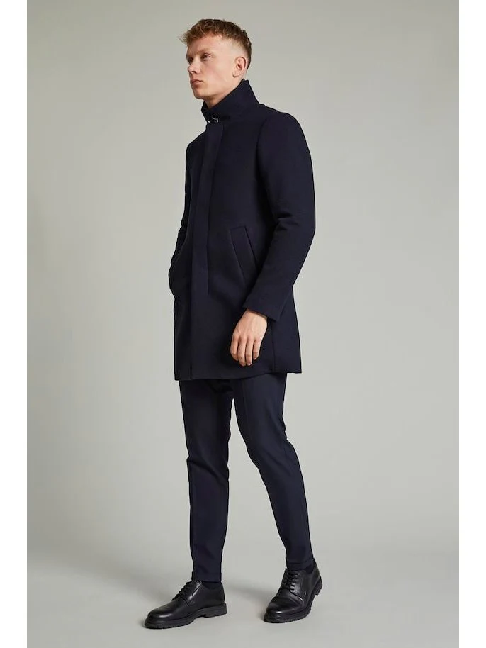 Harvey frakk - dark navy - Image 6