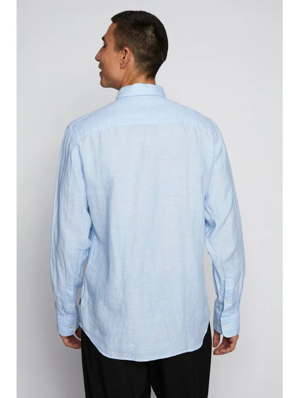 Marc linskjorte - chambray blue - Image 4
