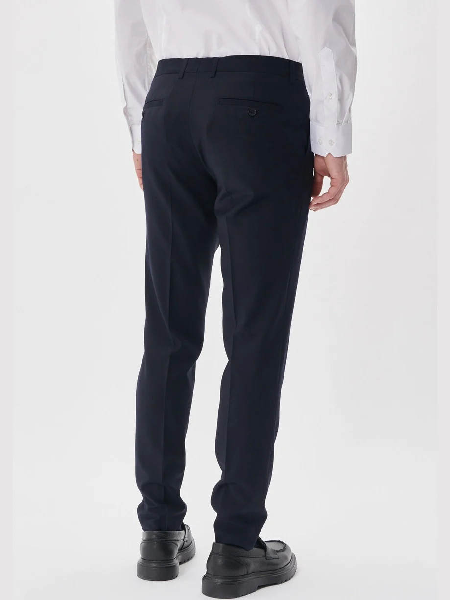 Vincent dressbukse - dark navy - Image 6