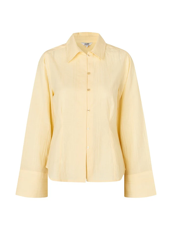 Aulori skjorte - summer yellow
