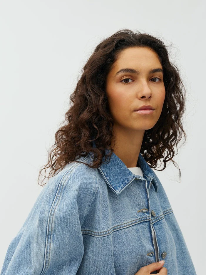 Corot denim jakke - light blue brushing - Image 6