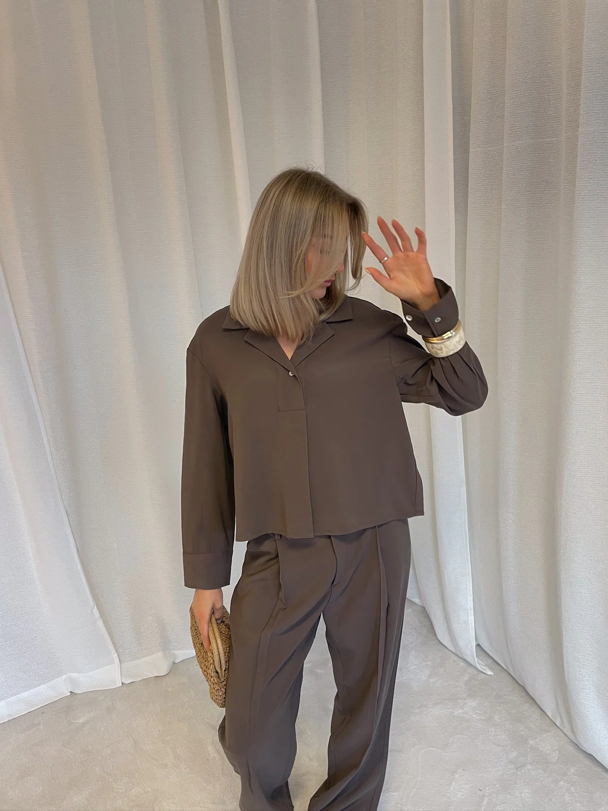 Daniello bukse - chocolate brown - Image 2