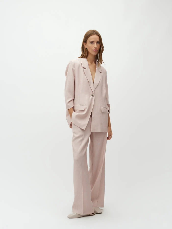 Dravina blazer - rose red light melange - Image 9