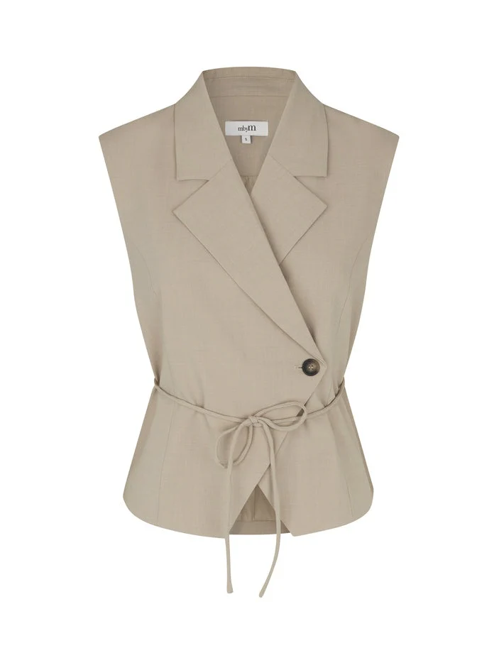 Evelora vest - light sand - Image 6