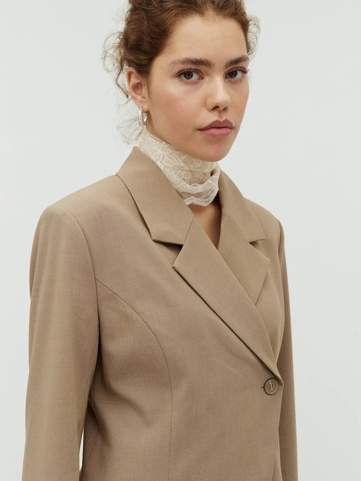 Frame blazer - timber wolf mel. - Image 10