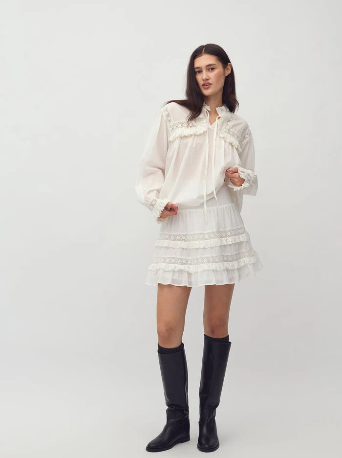 Gerlina bluse - white - Image 6