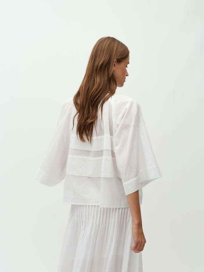 Katria bluse - wwhite - Image 6